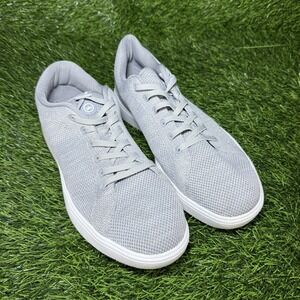 Peter Millar Drift V2 Size 8.5 Casual Shoes Sneakers Gale Gray  ME0EF15 Knit